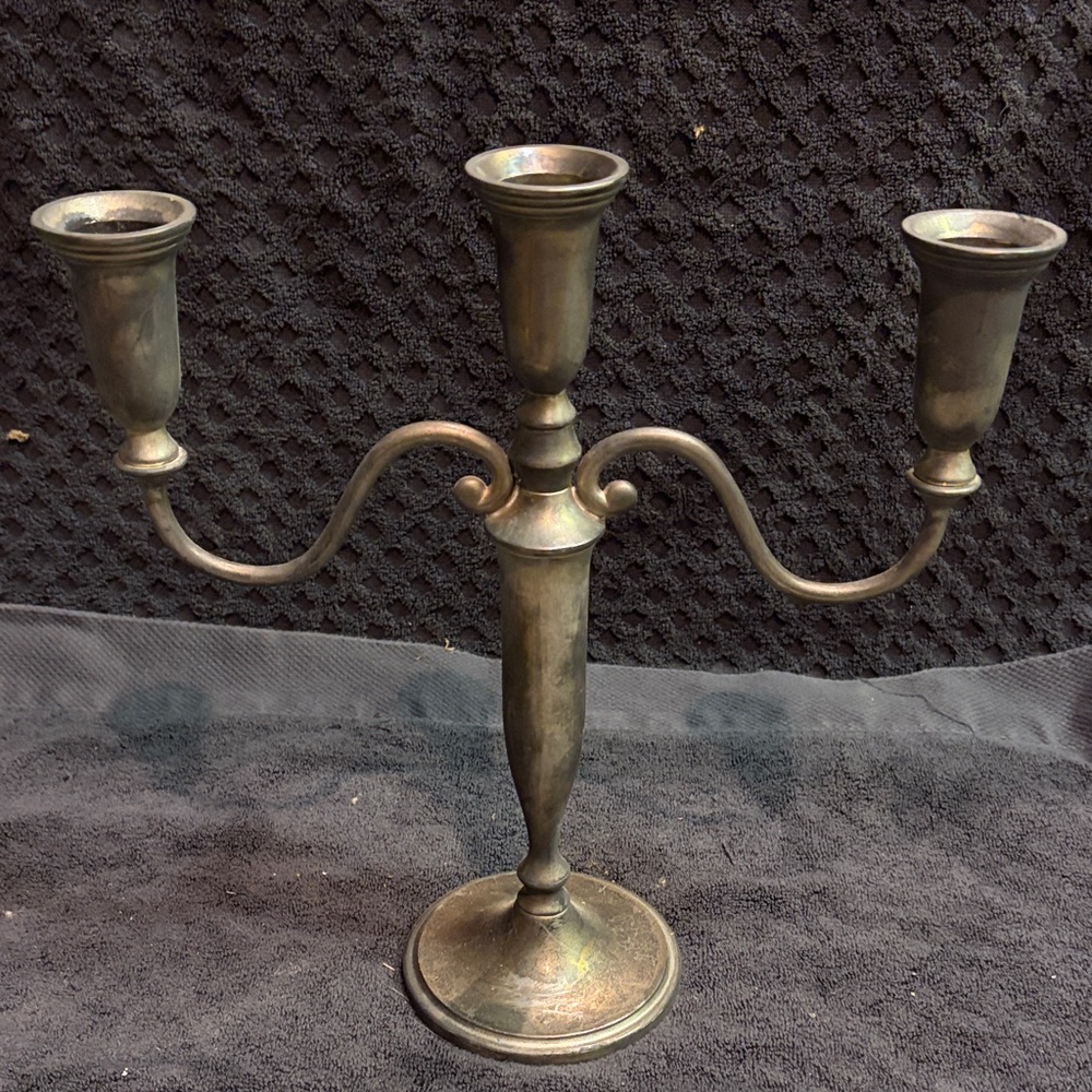 Elegant Silver Candelabra